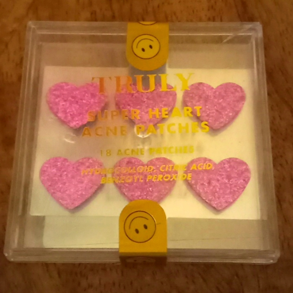 TRULY Super heart Acne Patches NEW